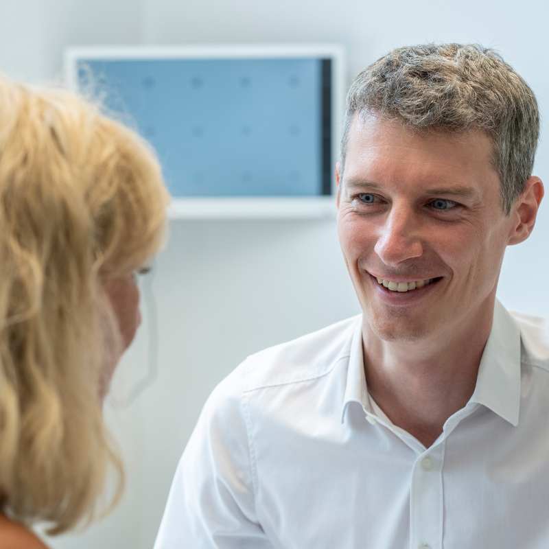 Augenuntersuchung beim augenarzt